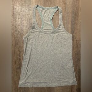 Lululemon heather gray racerback tank